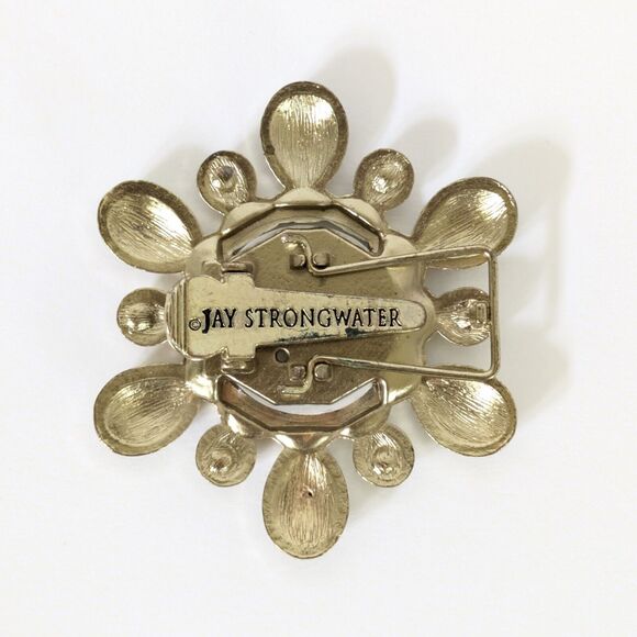 JAY STRONGWATER Neiman Marcus Mini Green Enamel Jeweled Crystal Ornament Frame - Picture 4 of 6